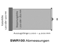 Sicht- und Windschutzrollos SWR100