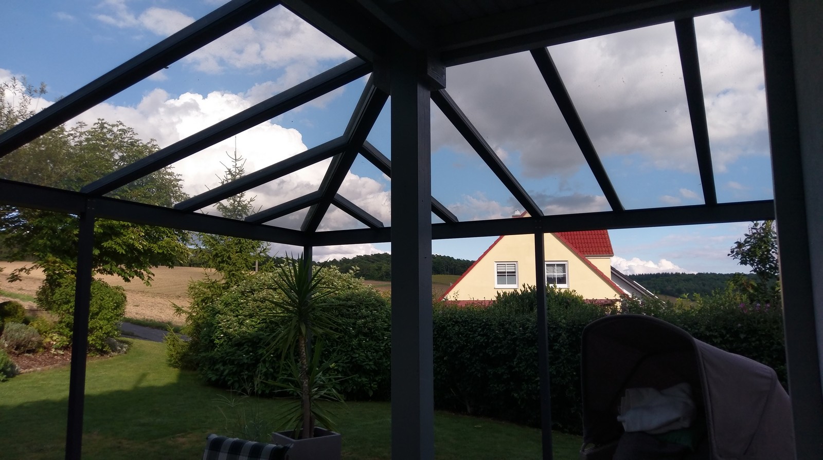 TerraSmart Eck-Terrassendach in Tauberbischofsheim