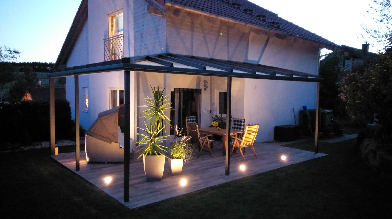 TerraSmart Eck-Terrassendach in Tauberbischofsheim