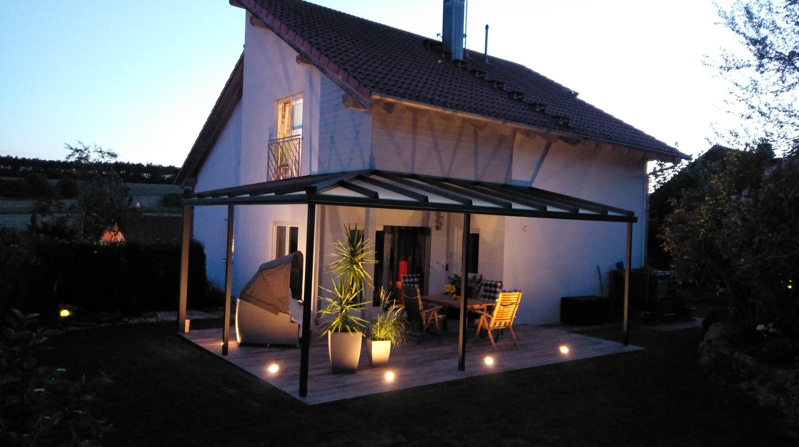 TerraSmart Eck-Terrassendach in Tauberbischofsheim