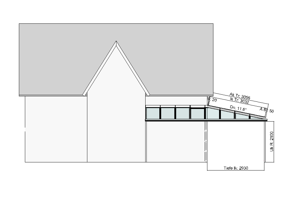 Planung Eck-Terrassendach