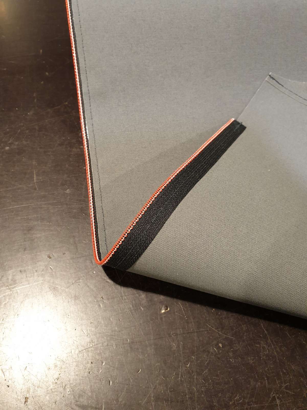 Markisenbehang mit seitlichem ZIP Verschluß