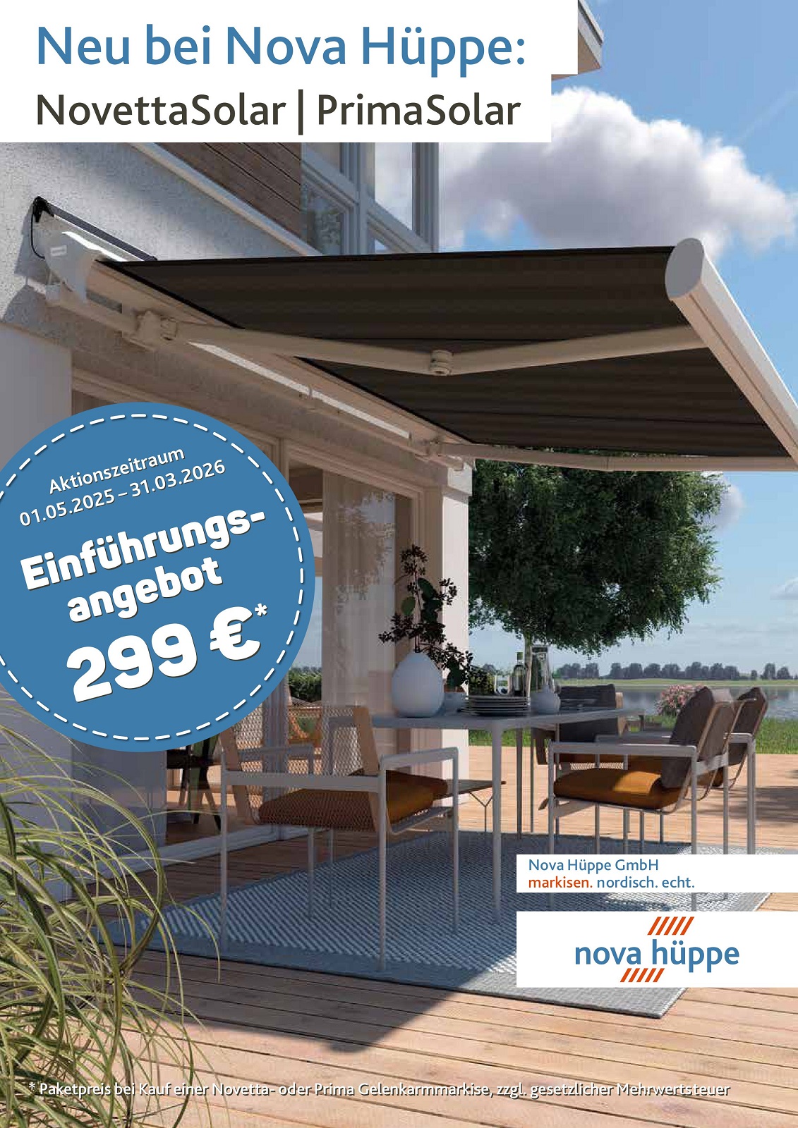 NovettaSolar PrimaSolar Aktion Flyer