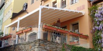 Terrassenfaltdach