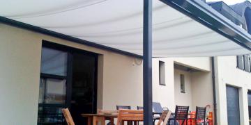 Terrassenüberdachung in Prevessin (Frankreich)