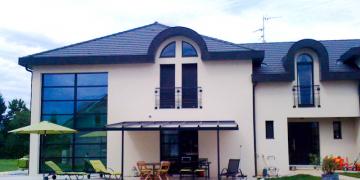 Terrassenüberdachung in Prevessin (Frankreich)
