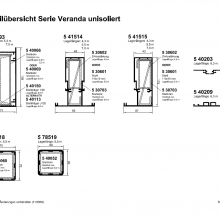 Profilübersicht Serie Veranda Seite 2