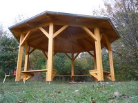 Holzpavillion