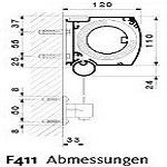 Senkrechtmarkise F411/F412
