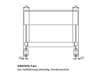 Senkrechtmarkise F411/F412