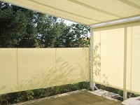 Sicht- und Windschutzrollo SWR100
