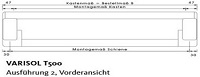 Terrassenmarkise T500