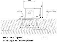 Terrassenmarkise T500