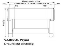 Wintergartenmarkise W300