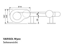 Wintergartenmarkise W300