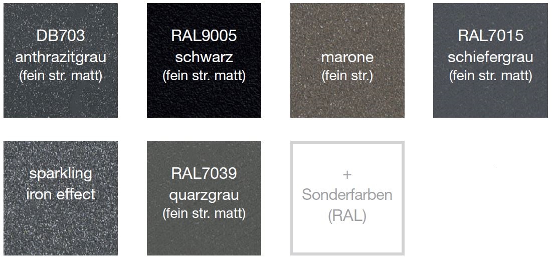 Trendgestellfarben