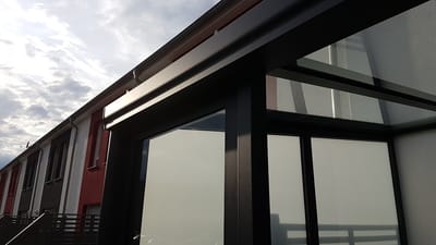 Terrassendach Classic-Line mit Seitenelement in Magdeburg