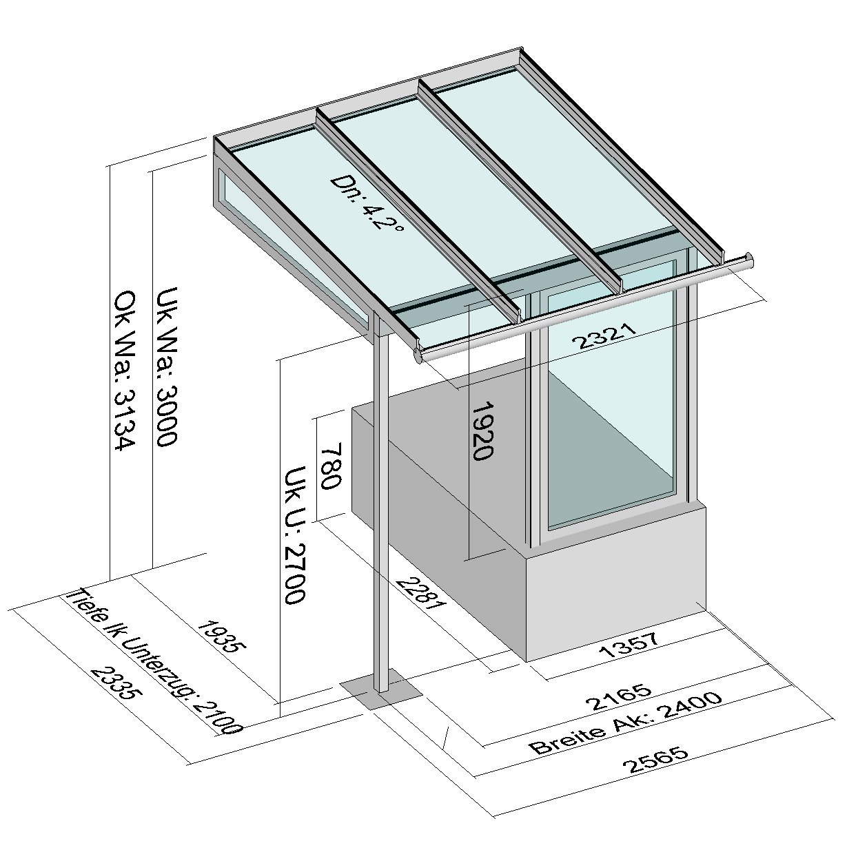 Planung 12 Elegant-Line Fundamentplan 1