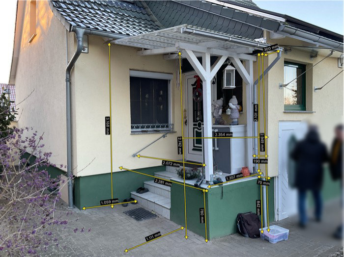 Planung 12 Aufmaß Bild 1