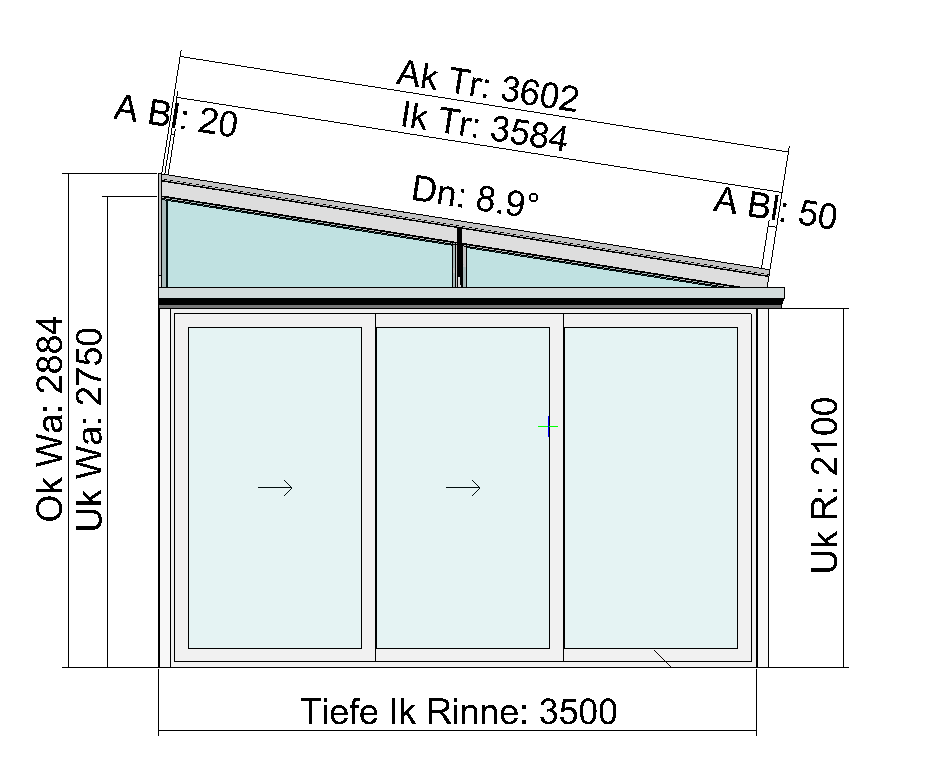 Planung 2 Classic-Line Entwurf 3 Zeichnung 2