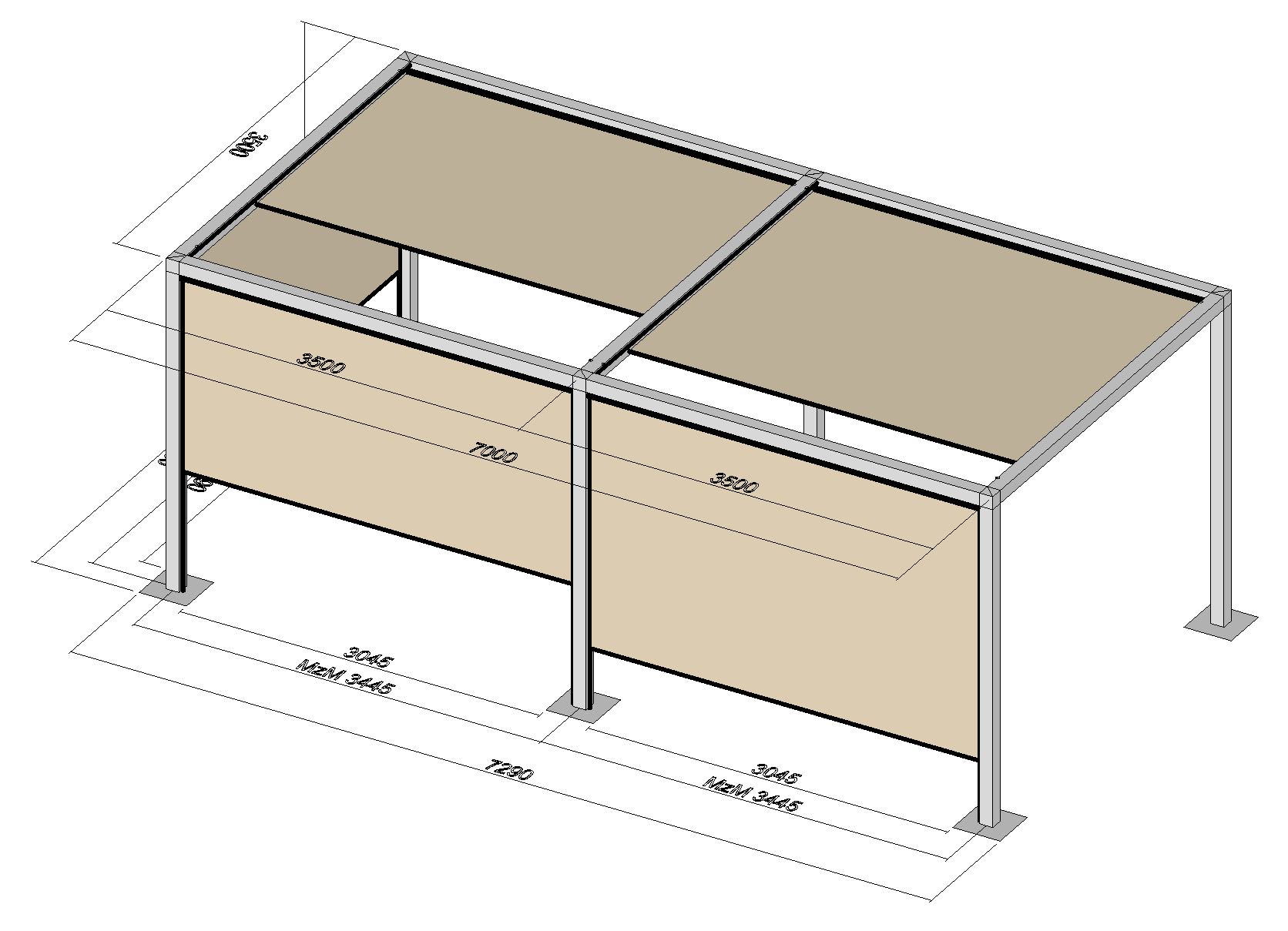 Fundamentplan Planung 4 Zeichnung 4