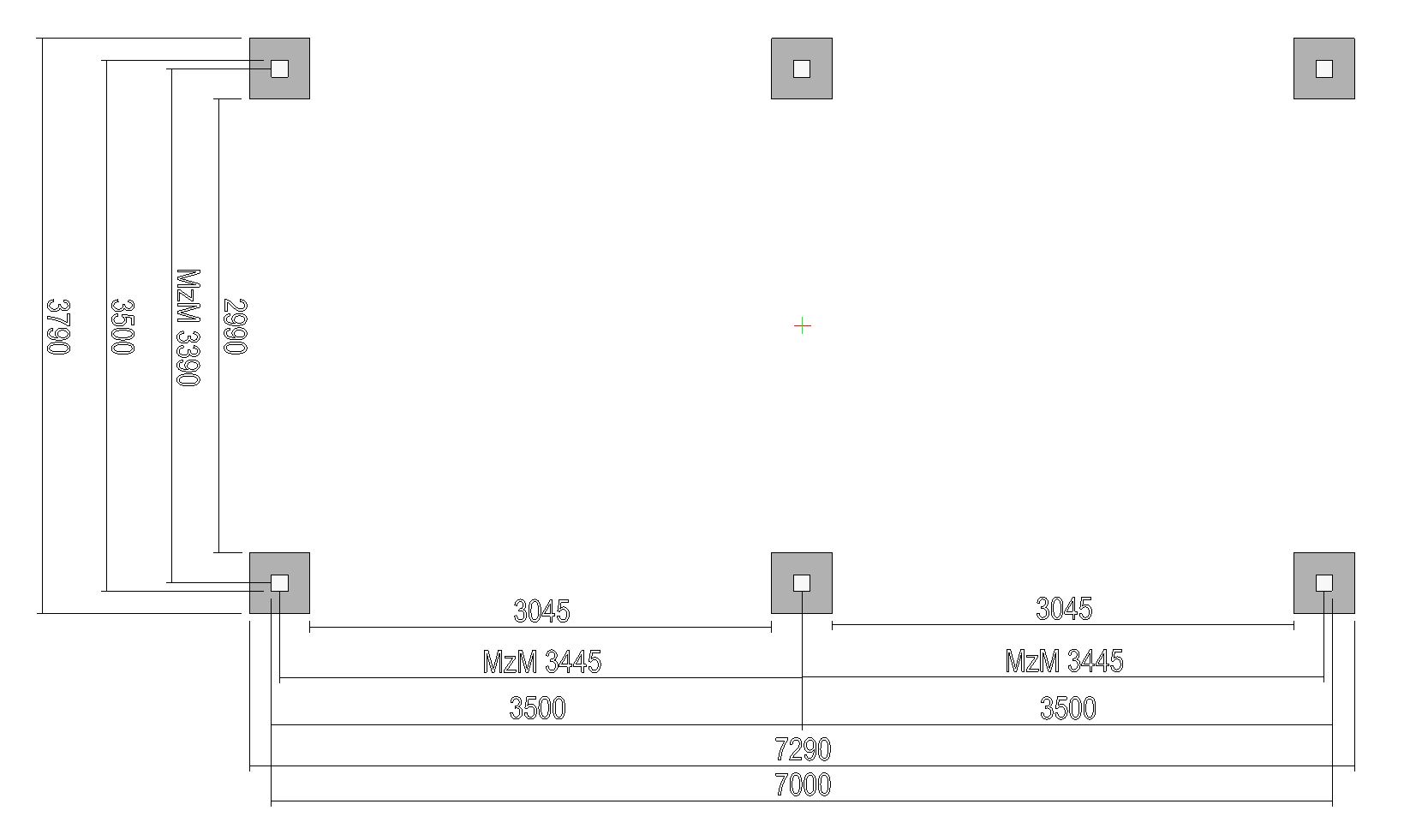 Fundamentplan Planung 4 Zeichnung 6