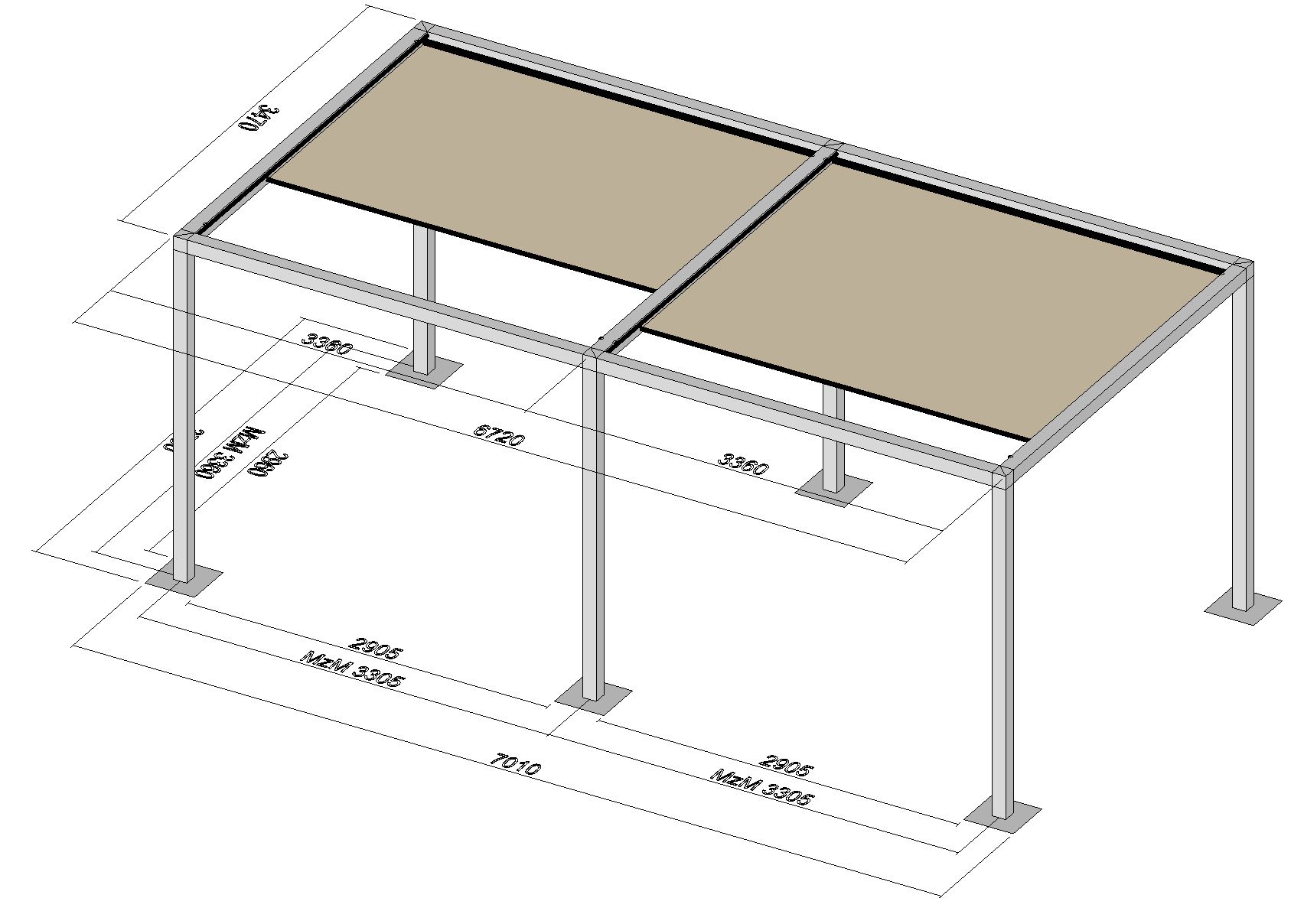 Fundamentplan Planung 3 Zeichnung 2