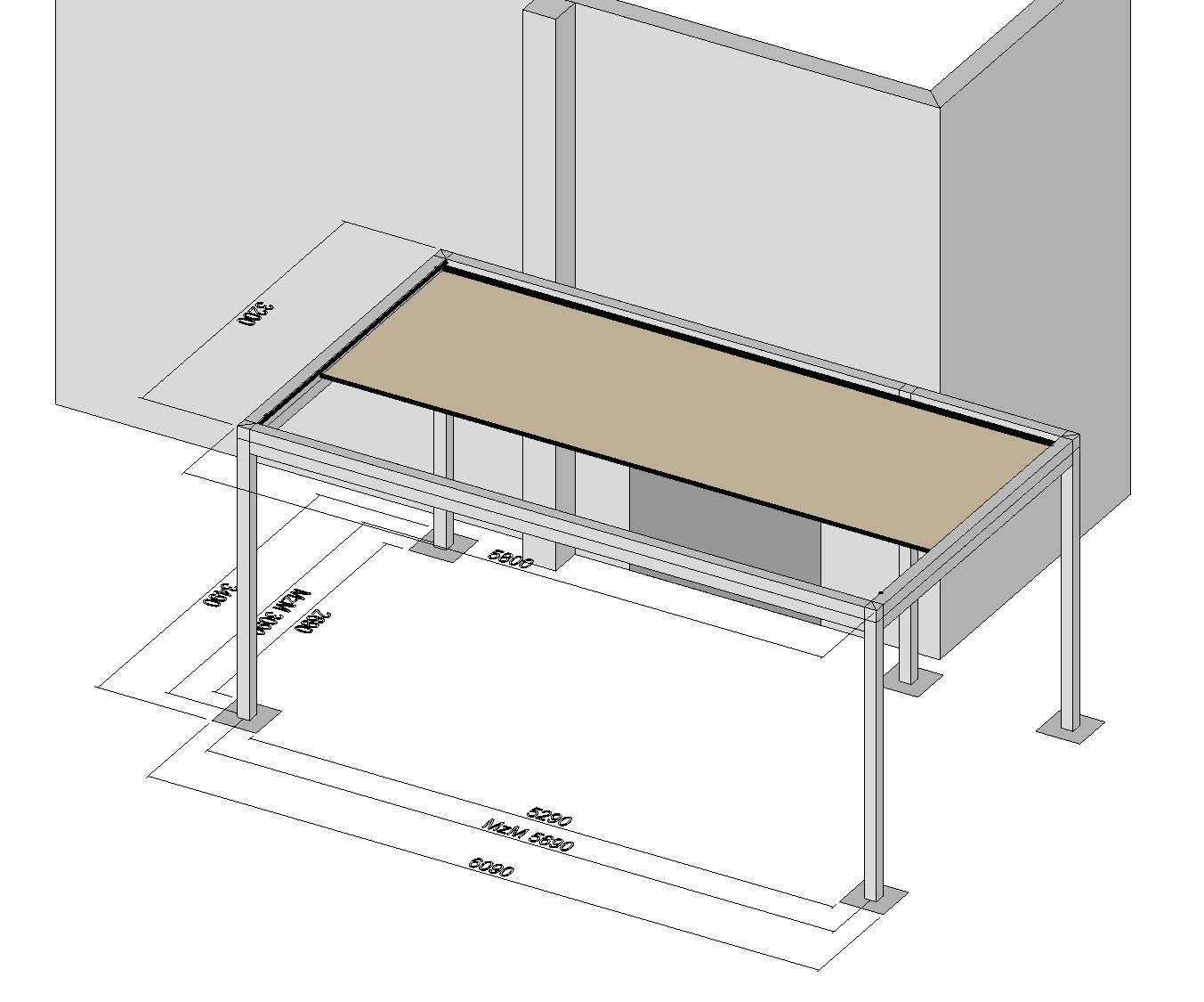 Fundamentplan Planung 5 Zeichnung 6