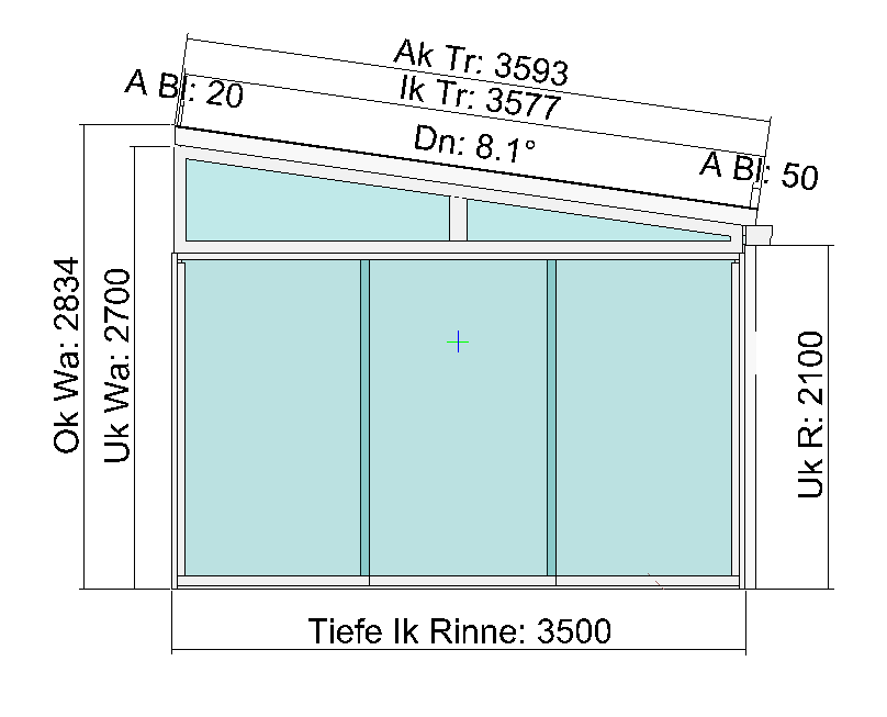 Planung 1 Entwurf 1 Zeichnung 5