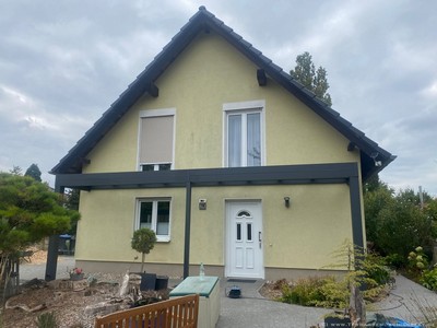 Eingangsüberdachung Cubic-Line in Brieselang 3