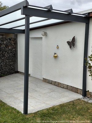 Überdachung Elegant-Line für Außenküche in Magdeburg 1