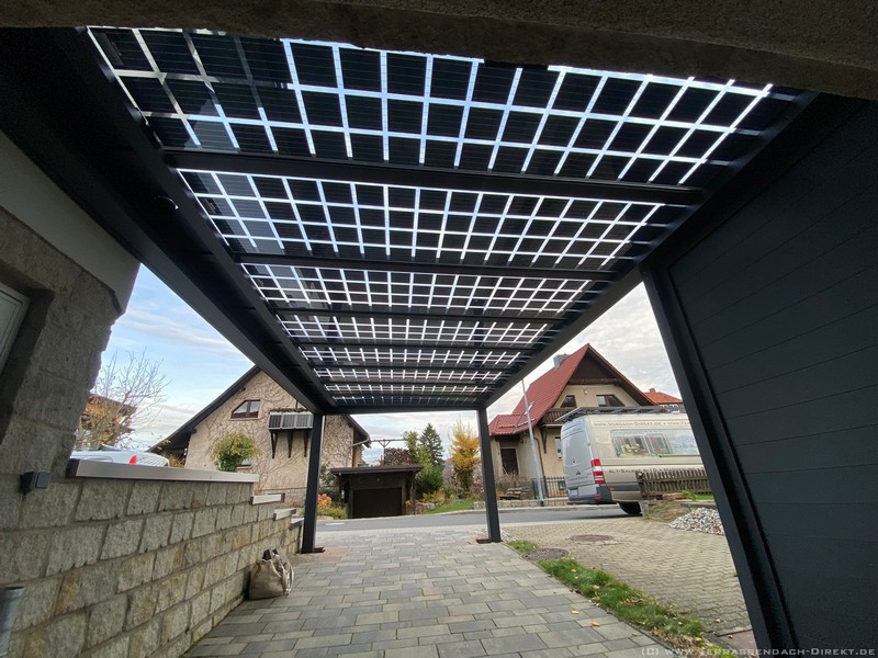 Solarcarport Cubic-Line in Wernigerode 2