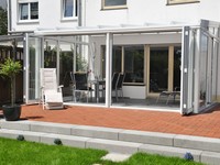Faltanlage für Terrassenüberdachungen