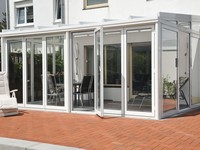 Faltanlage für Terrassenüberdachungen