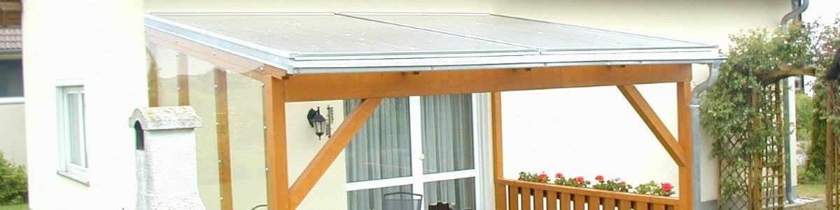 WoodSmart Terrassendach 