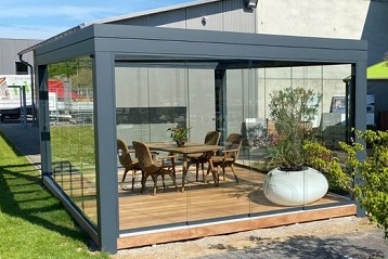 Terrassenüberdachung TerraSmart Cubic-Line