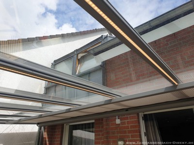 LED-Beleuchtung in den Sparren 10