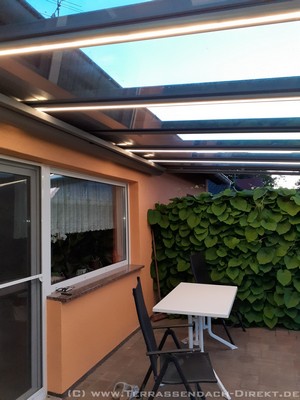 LED-Beleuchtung in den Sparren 13
