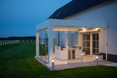LED-Beleuchtung in den Sparren 16