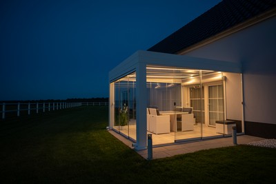 LED-Beleuchtung in den Sparren 17